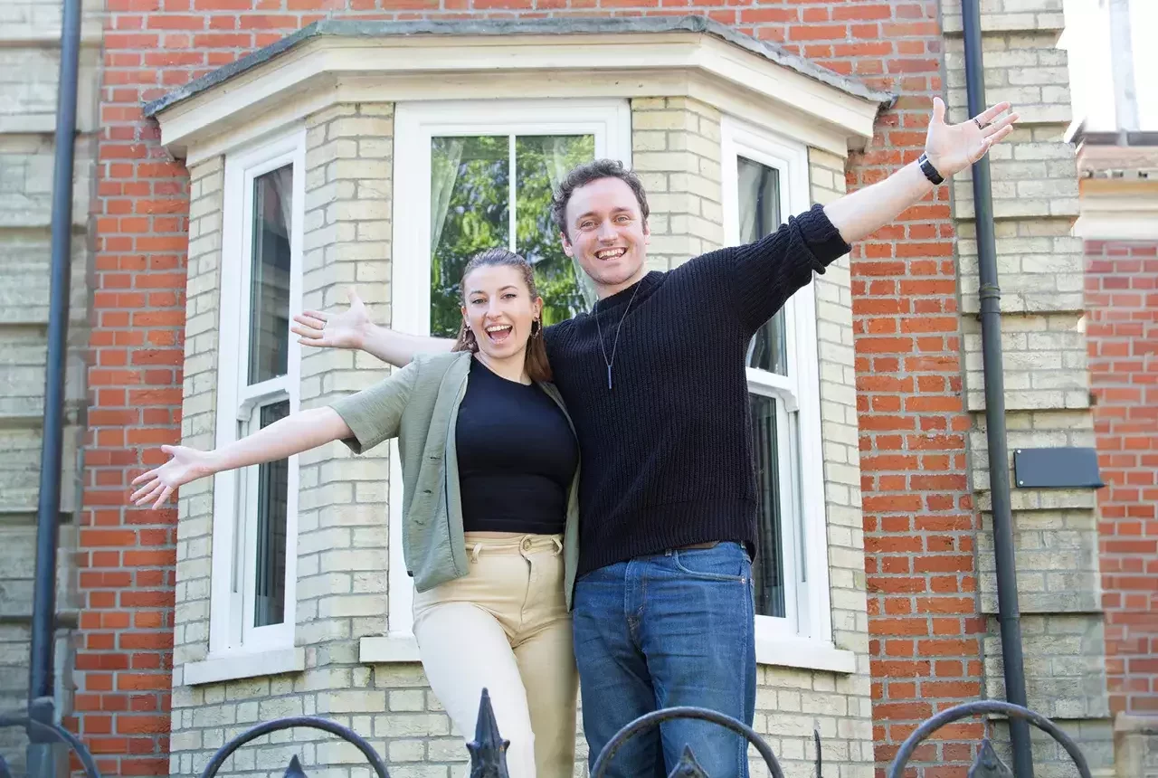 A couple that went from rent to homeownership with Your Home