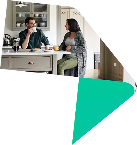 Your Home - couple relaxing in their new home